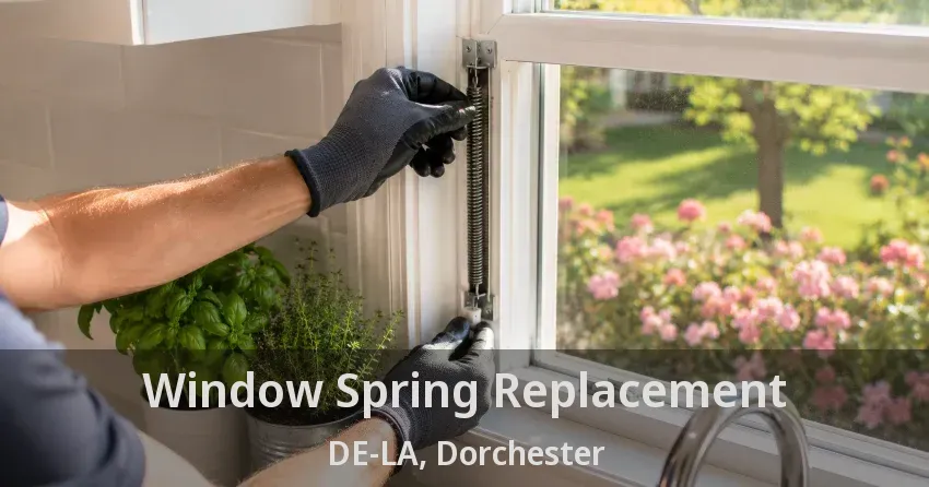 Window Spring Replacement DE-LA, Dorchester - ON