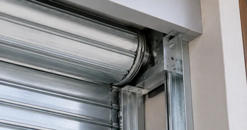 automatic storefront door technician servicing motor and sensor in Francisco, Dorchester