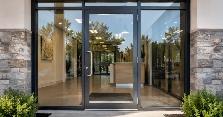 glass door installation sliding patio door in Valley View, Dorchester